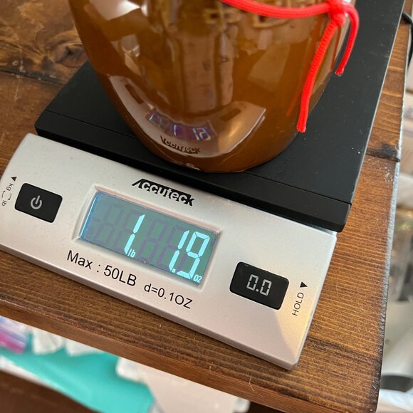 Vintage Zhejiang China Pottery Ginger Jar Brown with Lid - Picture 9 of 9